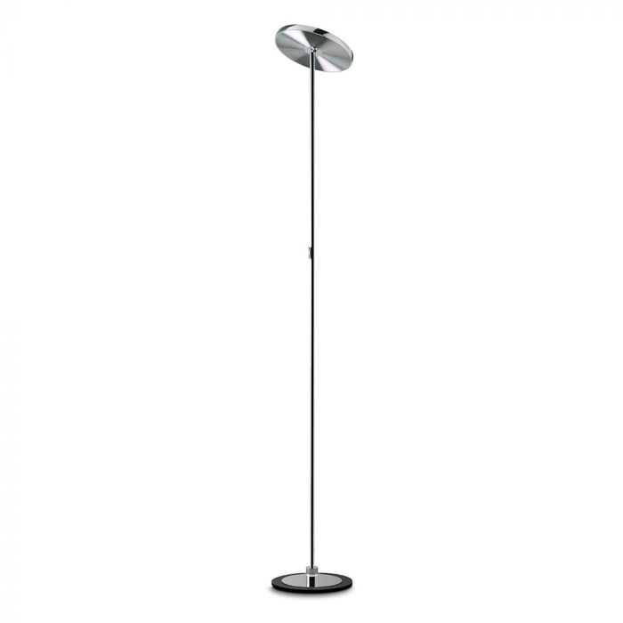 DECENT MAX  LED-Stehleuchte Chrom 2.700K  - Abverkauf aus Showroom