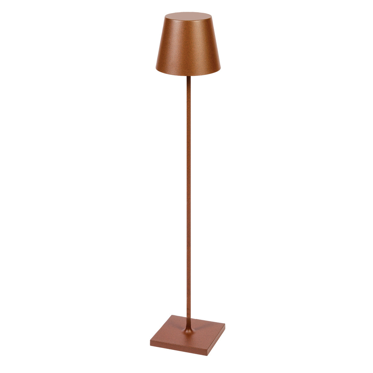 Akku-Stehleuchte LED STELLA large - rusty brown