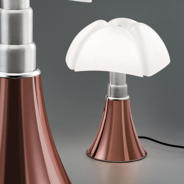 LED-Tischleuchte Minipipistrello von Martinelli Luce / Kupfer - Abverkauf aus Showroom