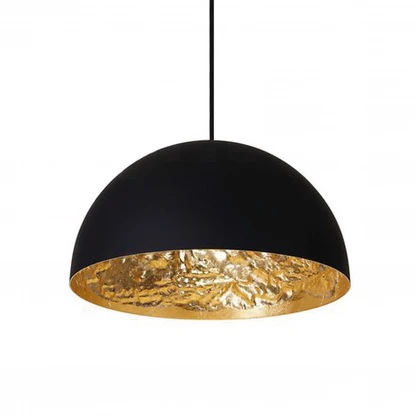 Catellani&Smith Halogen Pendelleuchte Stchu-Moon 02, 40cm Gold - NEU Abverkauf aus Lagerbestand