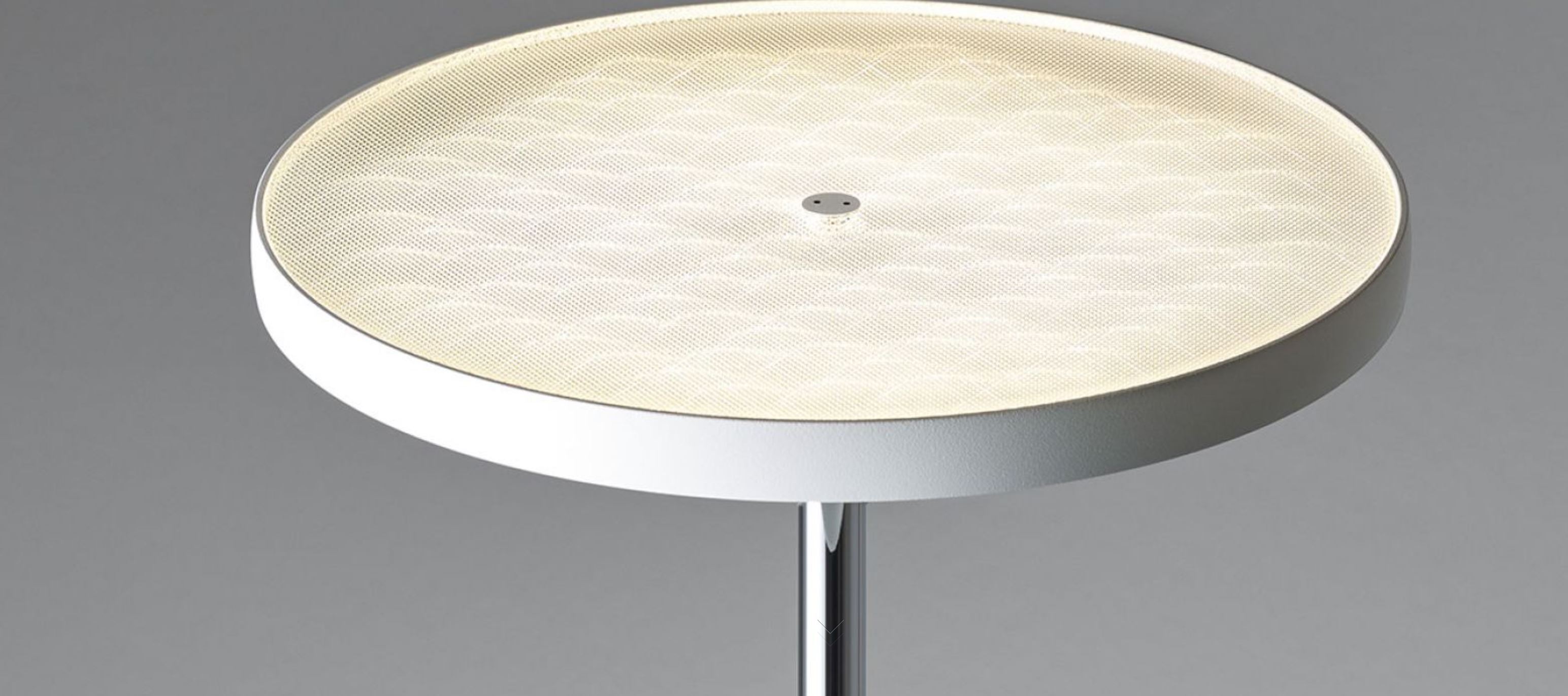 DECENT MAX  LED-Stehleuchte Chrom 2.700K  - Abverkauf aus Showroom